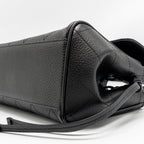 Chanel 26S Small Tote Grained Calfskin Black GHW (Microchip)