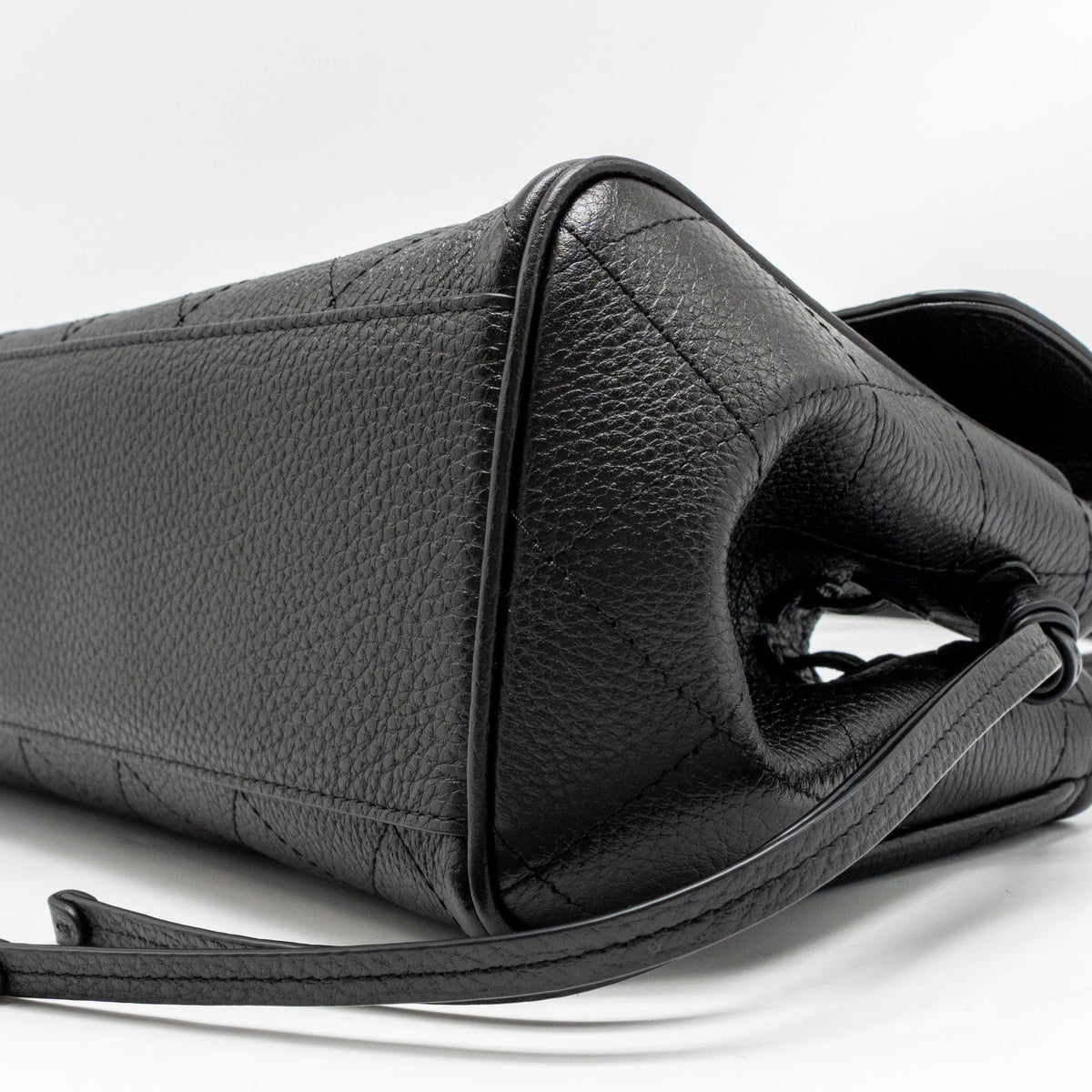 Chanel 26S Small Tote Grained Calfskin Black GHW (Microchip)