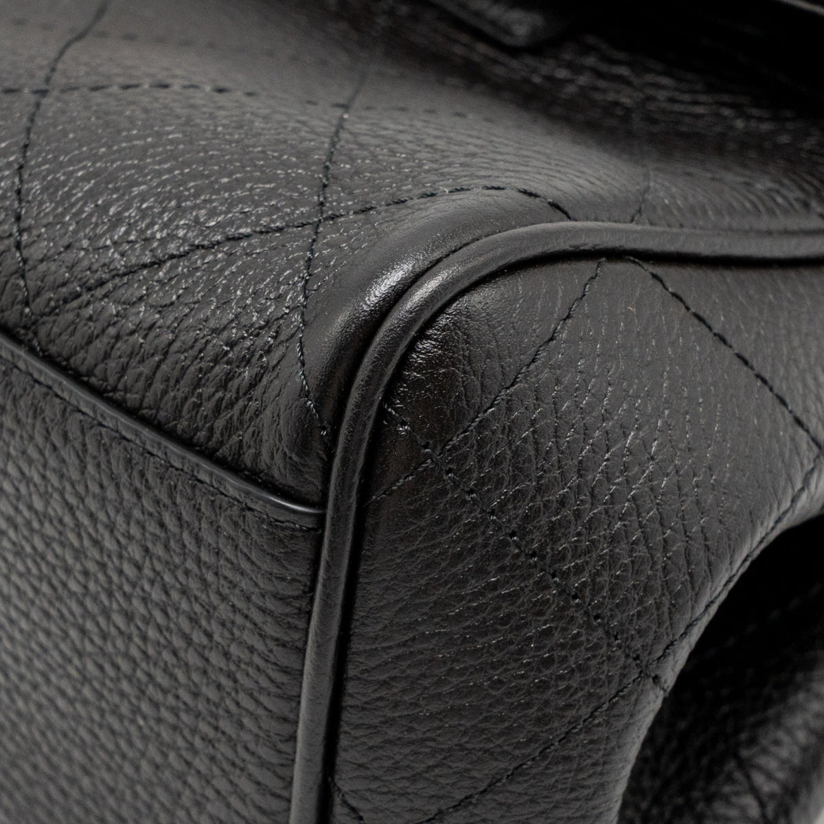 Chanel 26S Small Tote Grained Calfskin Black GHW (Microchip)