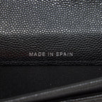 CHANEL BOY CARDHOLDER CAVIAR BLACK RUTHENIUM SHW