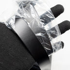 HERMES HERBAG MINI CANVAS/HUNTER LEATHER BLACK SHW