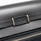 HERMES HERBAG MINI CANVAS/HUNTER LEATHER BLACK SHW