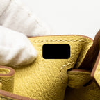 Hermes Birkin 25 Togo 1Z Jaune Poussin GHW