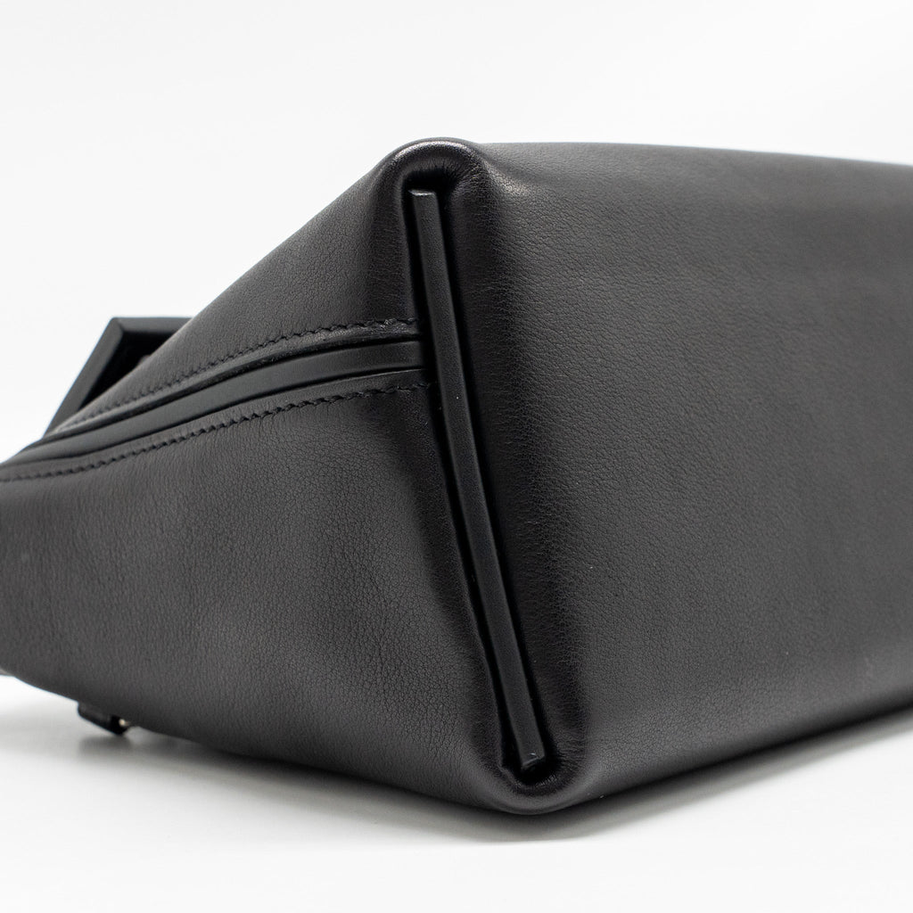 Hermes Mini 24/24 2424-21 Bag Volupto/ Swift Black SHW