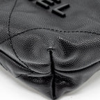 CHANEL MINI 22 BAG CAVIAR BLACK GHW (MICROCHIP)