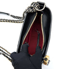 CHANEL SMALL GABRIELLE HOBO BAG CALFSKIN BLACK WITH MULTICOLOUR HARDWARE