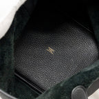 Hermes Picotin 22 Clemence Black GHW
