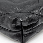 CHANEL MINI 22 BAG CAVIAR BLACK GHW (MICROCHIP)