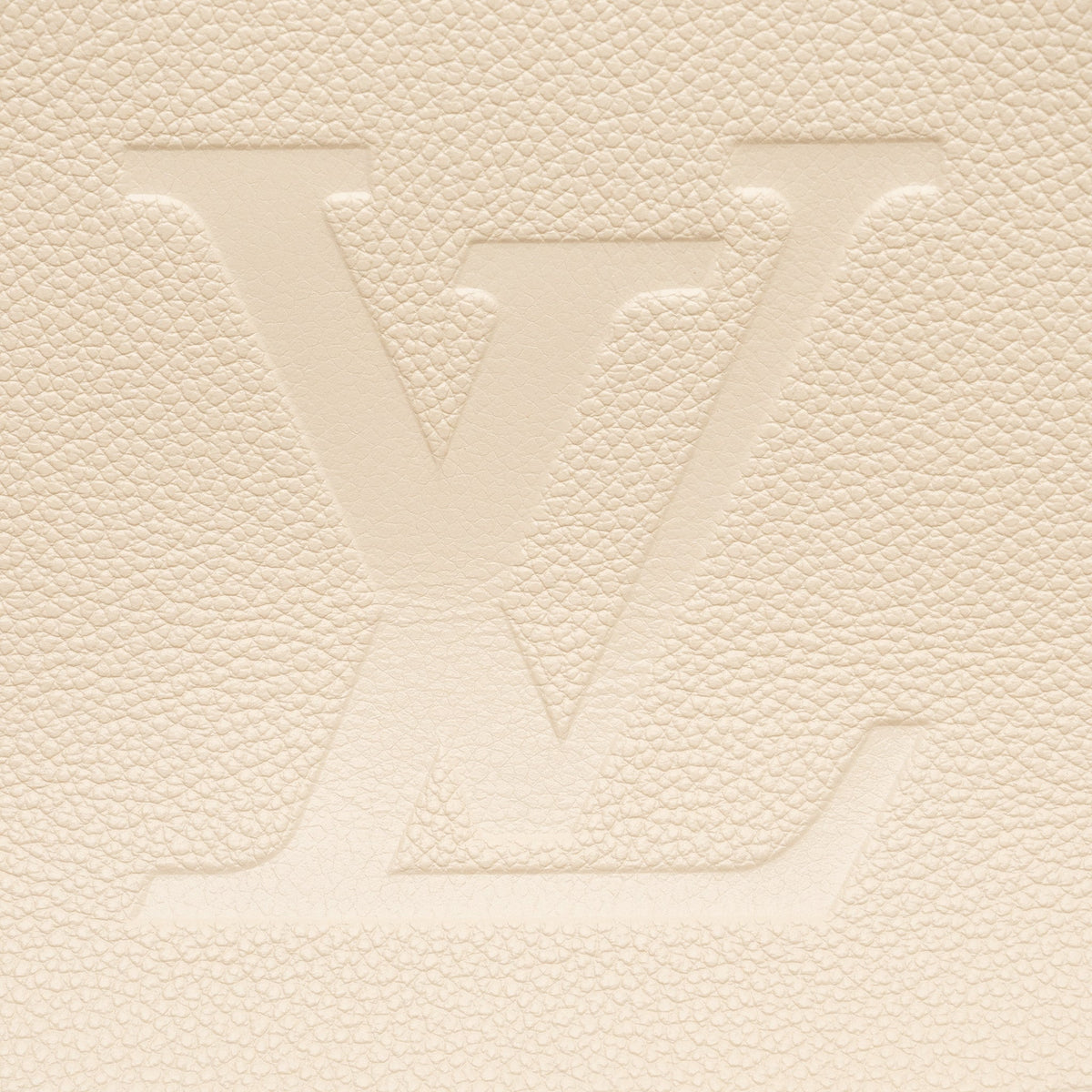 LOUIS VUITTON ONTHEGO MM EMPREINTE LEATHER WHITE GHW (NEW VERSION)
