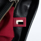 CHANEL SMALL GABRIELLE HOBO BAG CALFSKIN BLACK WITH MULTICOLOUR HARDWARE