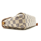 LOUIS VUITTON CROISETTE DAMIER AZUR CANVAS GHW