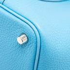Hermes Picotin 18 Lock Bag Clemence Blue du Nord SHW