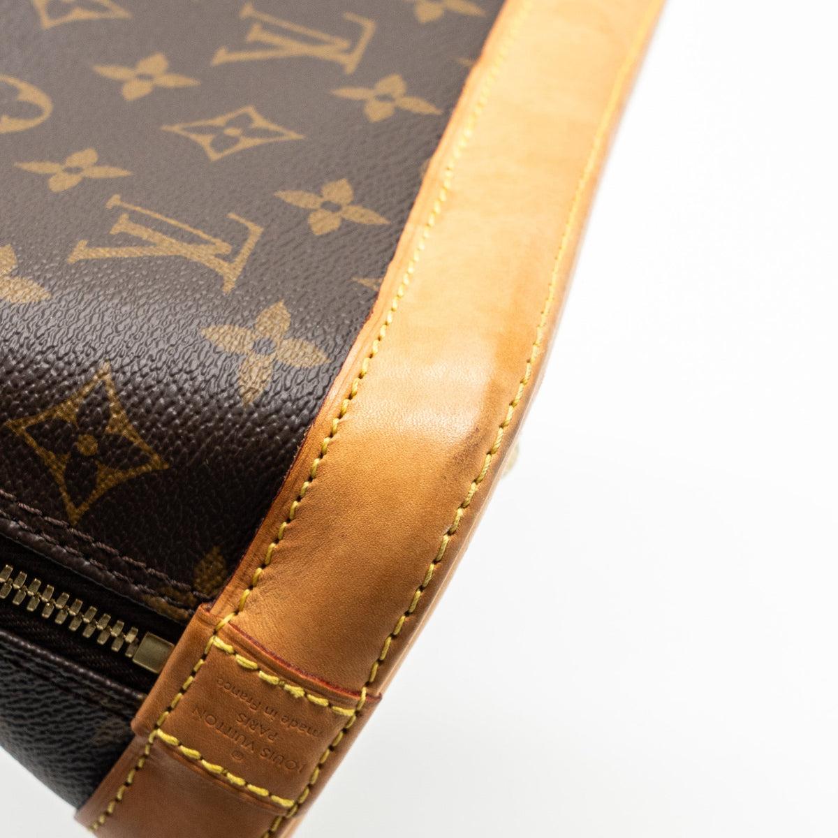 LOUIS VUITTON ALMA BB MONOGRAM CANVAS GHW