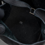 HERMES PICOTIN 22 BAG CLEMENCE BLACK SHW