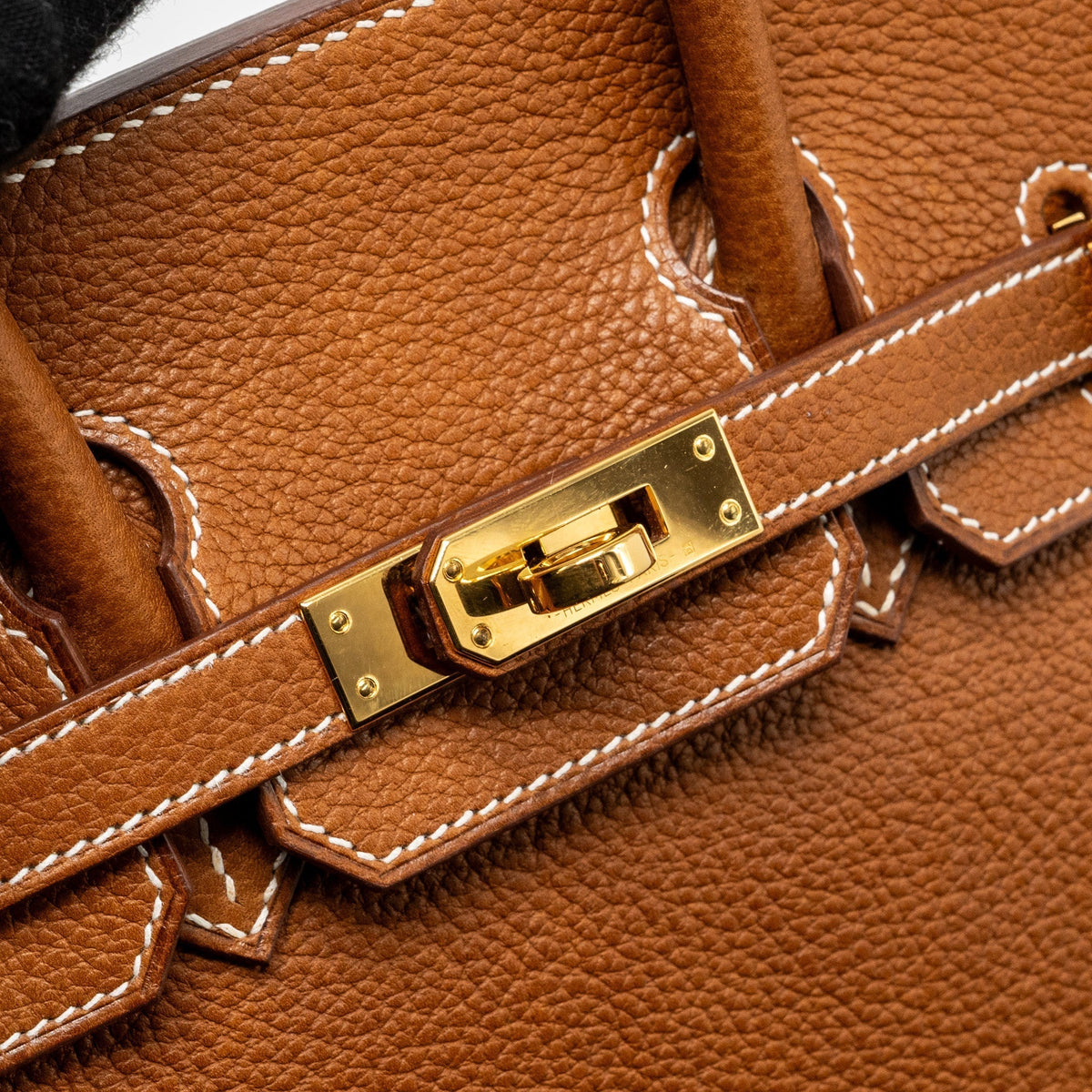 HERMES BIRKIN 25 BARENIA FAUBOURG FAUVE GHW
