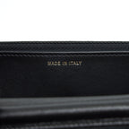 CHANEL 22S DETAILED LOGO WALLET ON CHAIN CAVIAR BLACK LGHW