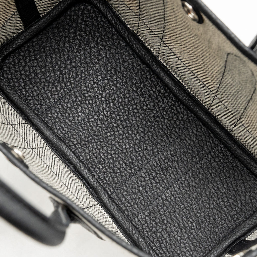 Hermes Neo Garden Party 23 Canvas / Negonda Ecru / Noir SHW