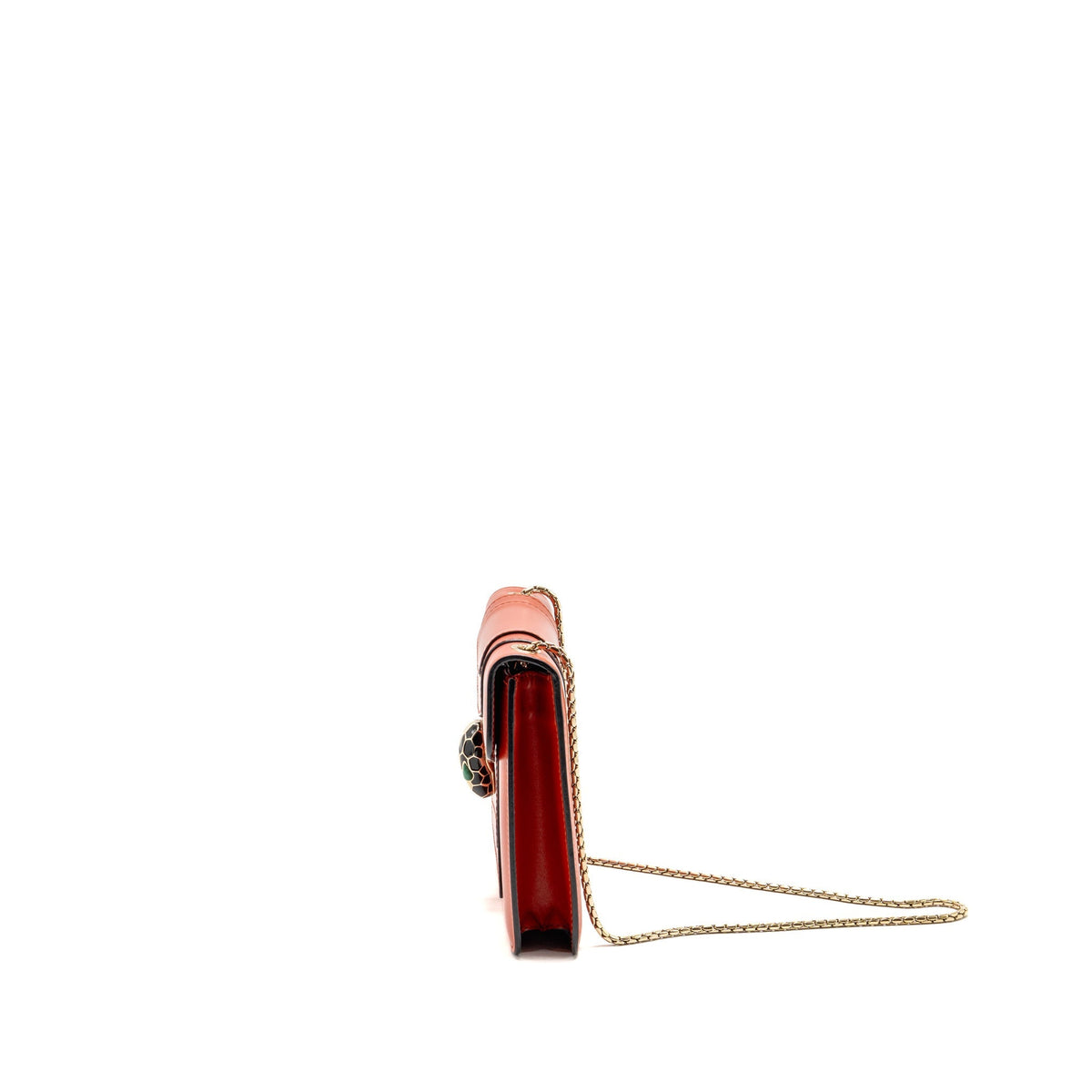 Bvlgari Serpenti Forever Crossbody Bag Calfskin Red SHW