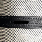 Hermes Neo Garden Party 23 Canvas / Negonda Ecru / Noir SHW
