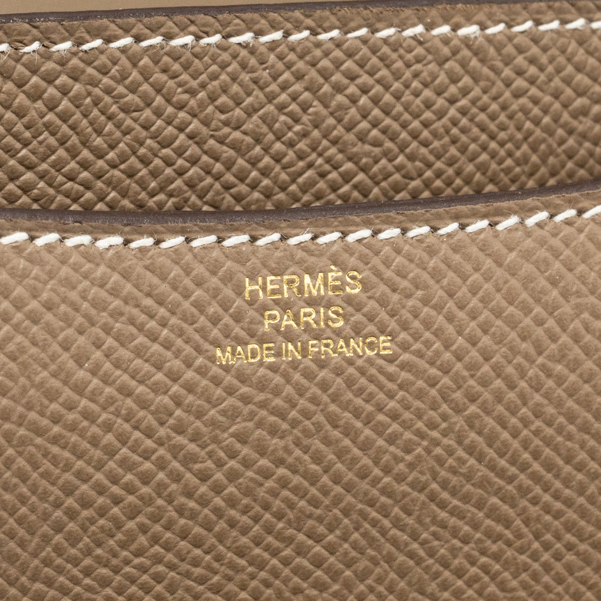 Hermes Mini Constance Epsom Etoupe RGHW