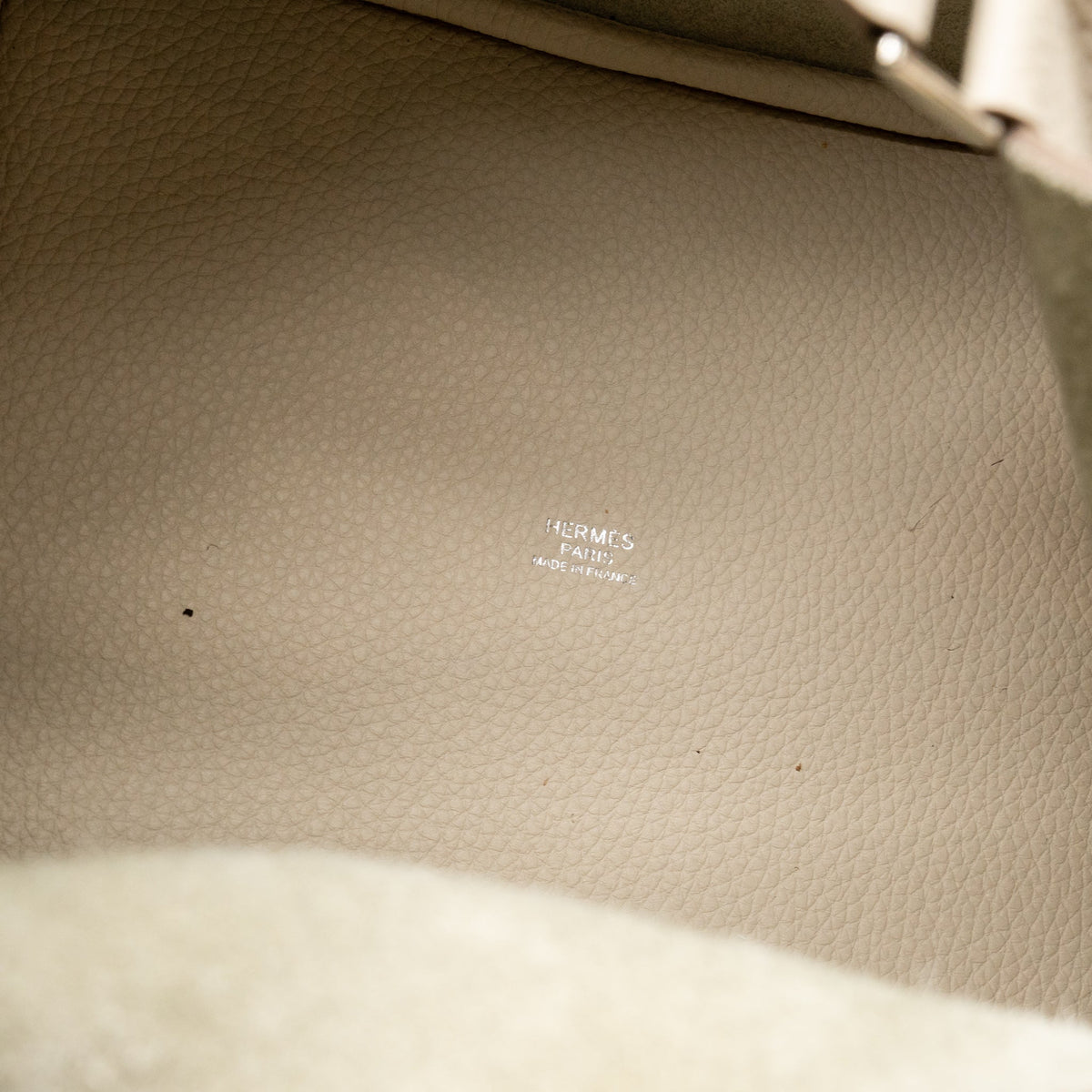 Hermes Picotin 22 clemence craie SHW