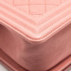CHANEL MEDIUM BOY BAG CAVIAR PINK LGHW