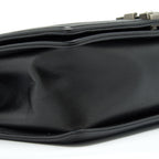 CHANEL MEDIUM BOY BAG CALFSKIN BLACK RUTHENIUM/BLACK HARDWARE