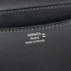 Hermes Mini Constance Monsieur Leather / Lizard Black / Ombré