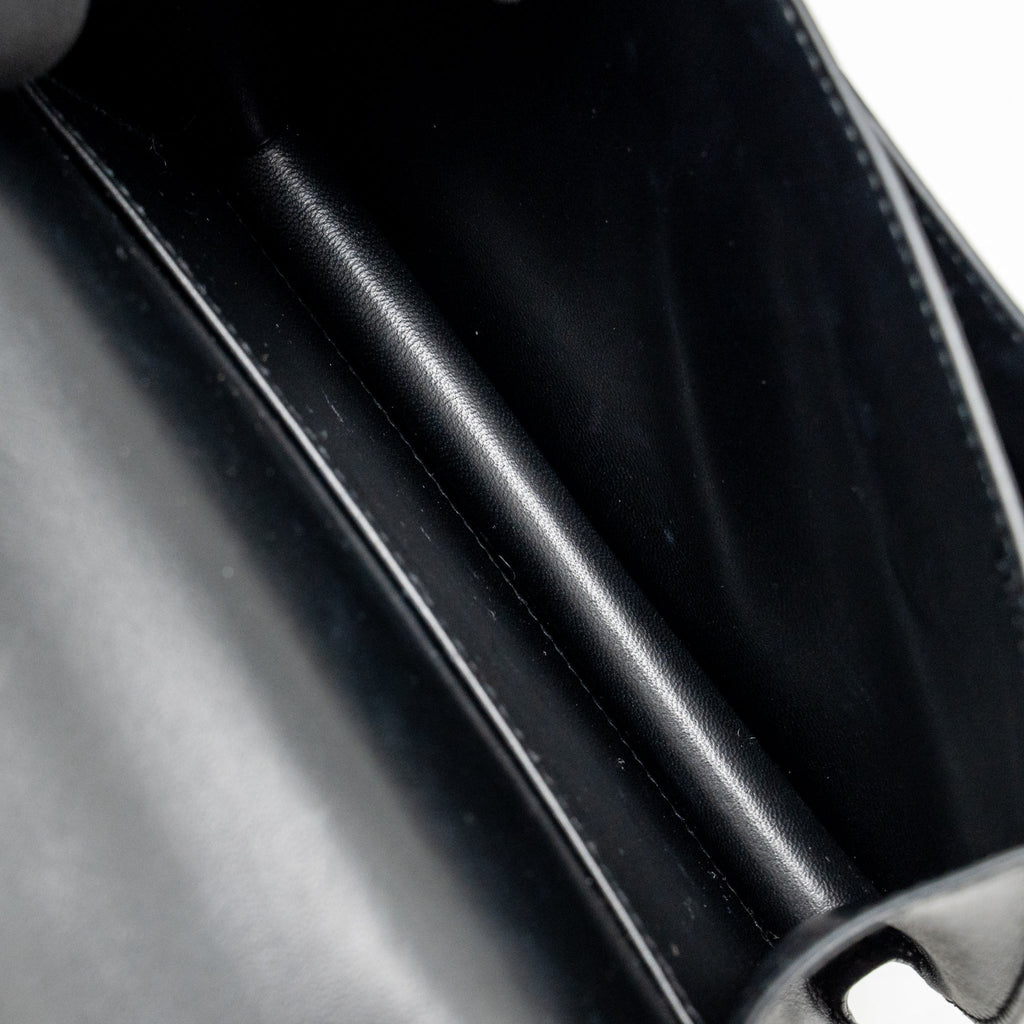 Hermes Mini Constance Monsieur Leather / Lizard Black / Ombré