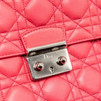 Dior Medium Miss Dior Flap Bag Cannage Lambskin Pink SHW