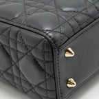 Dior Small My ABCDior lambskin dark grey LGHW