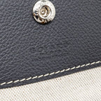 GOYARD SAINT LOUIS PM TOTE BAG GOYARDINE CANVAS/CALFSKIN GREY SHW