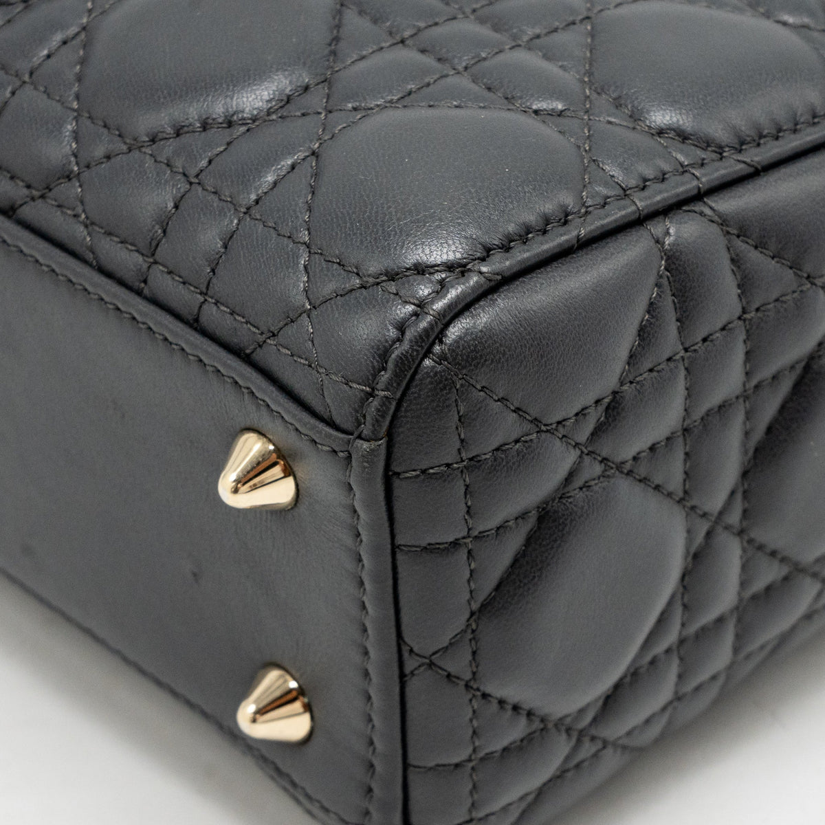 Dior Small My ABCDior lambskin dark grey LGHW