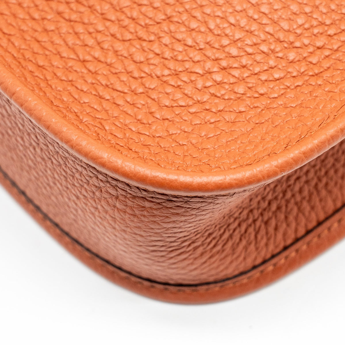 Hermes Mini Evelyne Clemence Cuivre GHW