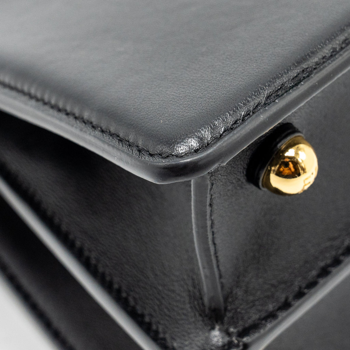 FENDI PEEKABOO ISEEU PETIT LAMBSKIN BLACK GHW
