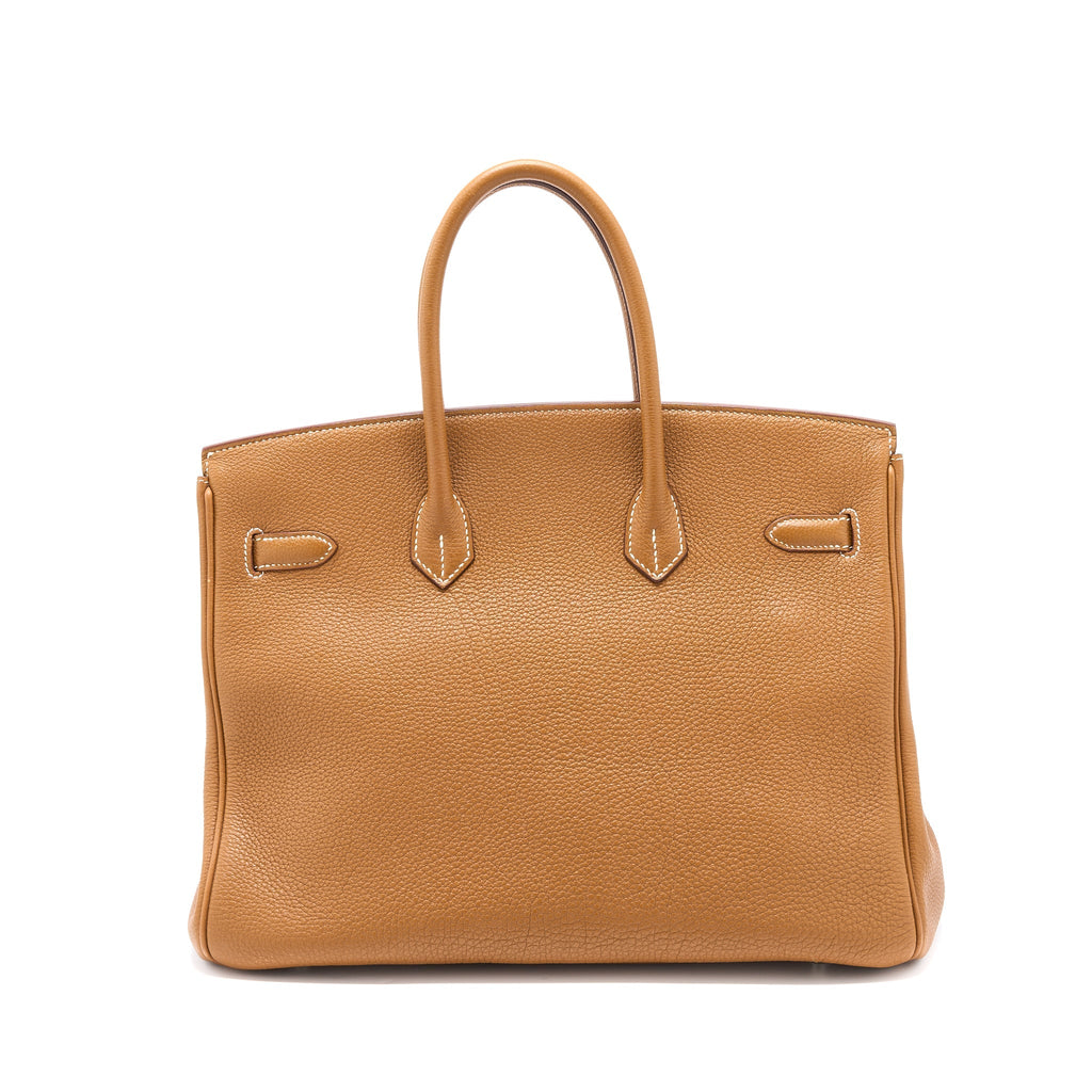 Hermes Birkin 35 Togo Gold SHW