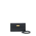 HERMES KELLY TO GO BLACK GHW