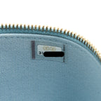 CHANEL 22P TOP HANDLE MINI VANITY WITH CHAIN LAMBSKIN LIGHT BLUE LGHW
