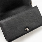 CHANEL TOP HANDLE BOY BAG LIMITED EDITION GRAINED CALFSKIN BLACK RUTHENIUM SILVER HARDWARE