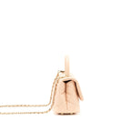 CHANEL EXTRA MINI COCO HANDLE 20CM CAVIAR LIGHT PINK LGHW
