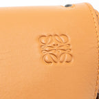 LOEWE GATE BAG LEATHER BLUE / BROWN GHW