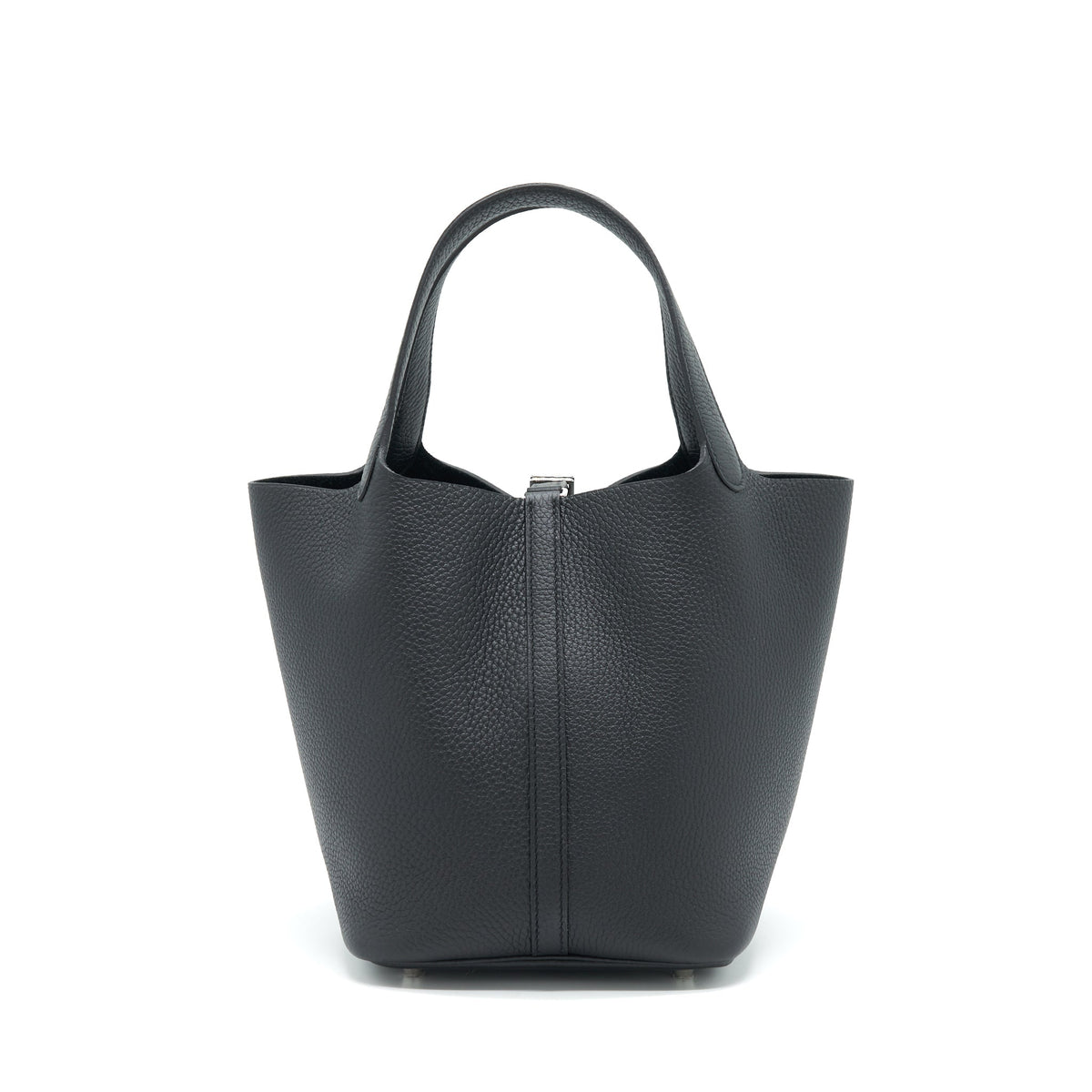 Hermes Picotin 22 Lock Bag Black SHW