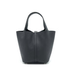 HERMES PICOTIN 22 LOCK BAG BLACK SHW