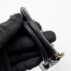 CHANEL 24P MINI NANO KELLY SHOPPER CALFSKIN BLACK GHW(MICROCHIP)