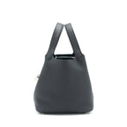 HERMES PICOTIN 22 LOCK BAG BLACK SHW