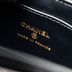 CHANEL 24P MINI NANO KELLY SHOPPER CALFSKIN BLACK GHW(MICROCHIP)