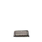 Goyard Plumet Pouch-Wallet Goyardine Canvas/Chevroches Calfskin Black SHW