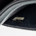 CHANEL CLASSIC WALLET ON CHAIN CAVIAR BLACK GHW