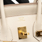Hermes Birkin 25 Togo Craie GHW