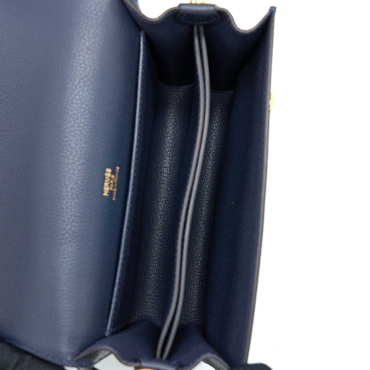 HERMES MINI ROULIS EVERCOLOUR BLUE NUIT GHW